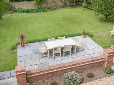 Garden Wall & Patio installation Yorkshire