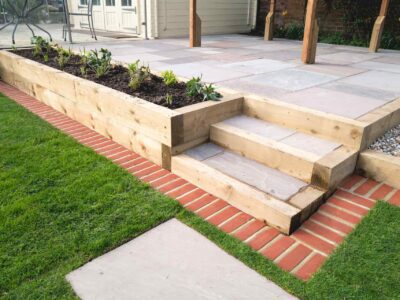 Garden step installers Yorkshire