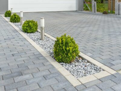 Driffield block paving driveway