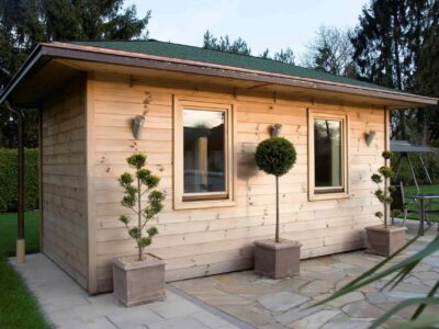 Outdoor garden room Yorkshire