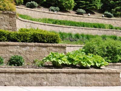 Retaining wall contractors Yorkshire