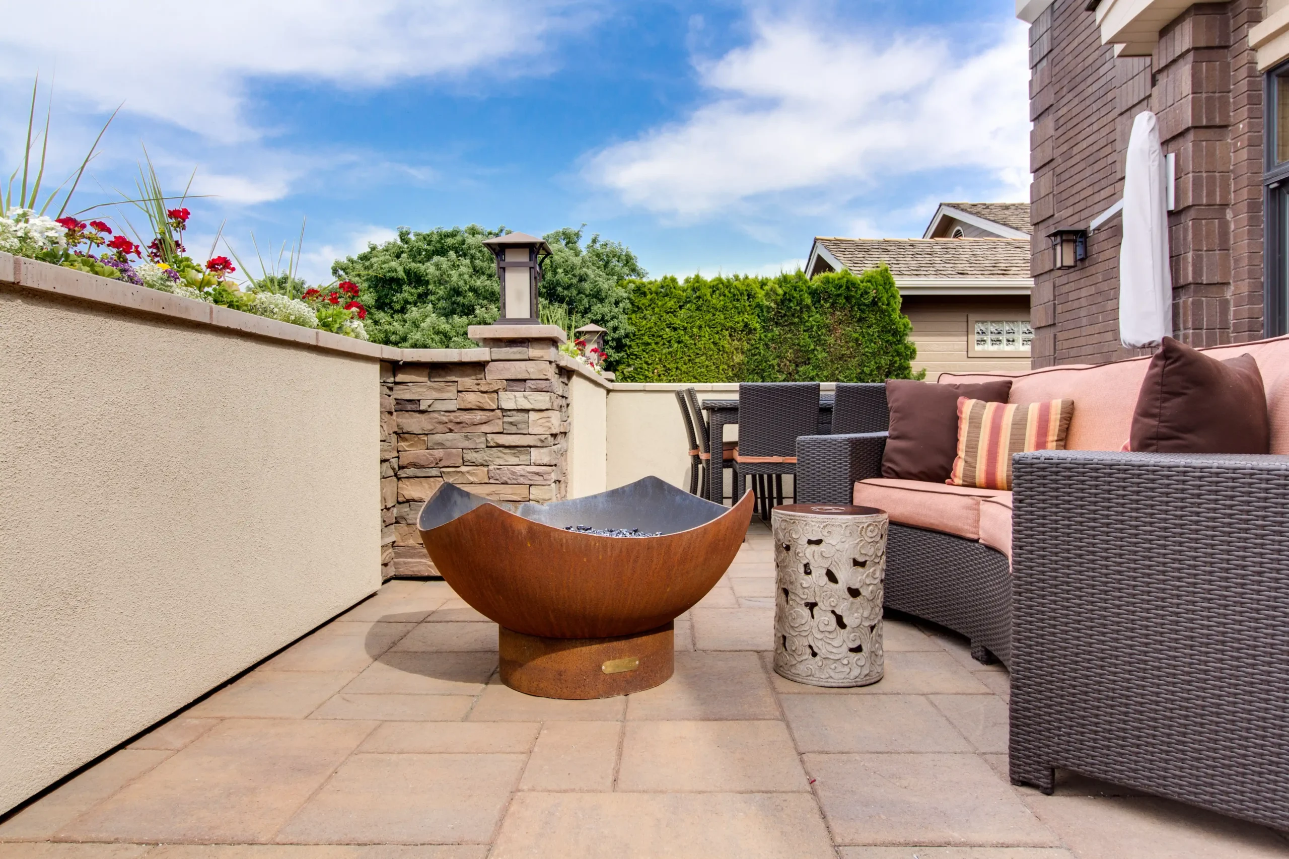 Sandstone patio 4 Yorkshire